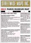 Alternative view 10 of Artwise Paris Museum Map - Laminated Museum Map of Paris, FR - Streetwise Maps (2013)