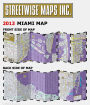 Alternative view 2 of Streetwise Miami Map - Laminated City Center Street Map of Miami, Florida - Folding Pocket Size Travel Map With Metro (2013)