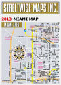 Alternative view 10 of Streetwise Miami Map - Laminated City Center Street Map of Miami, Florida - Folding Pocket Size Travel Map With Metro (2013)