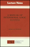 Title: Manual of Intensional Logic: Center for the Study of Language and Information / Edition 2, Author: Johan van Benthem