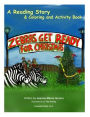 Zebras Get Ready For Christmas: A Reading Story & Coloring and Activity Book