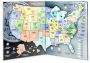 Alternative view 2 of State Series Quarters 1999-2009 Collectors Map (Gray Fold)