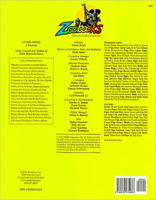 Apes Zoobooks Series By John Bonnett Wexo Lance Jordan