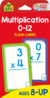 School Zone Multiplication 0-12 Flash Cards