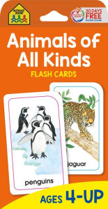 Title: Animals of All Kinds Flash Cards, Author: Staff of School Zone Publishing Company