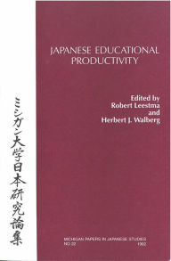 Title: Japanese Educational Productivity, Author: Robert Leestma