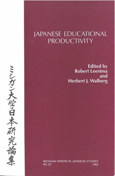 Japanese Educational Productivity