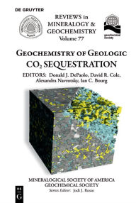 Title: Geochemistry of Geologic CO2 Sequestration, Author: Donald J. DePaolo