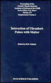 Title: Interaction of Ultrashort Pulses with Matter, Author: M. D. Galanin