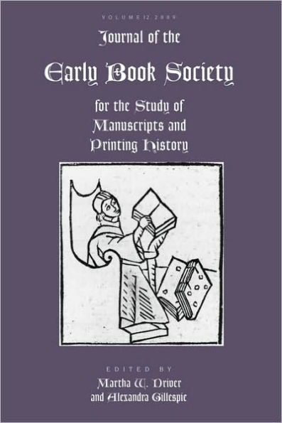 Journal of the Early Book Society, Volume Twelve