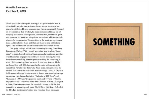 Artists on On Kawara