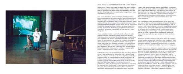 Joan Jonas: The Shape, the Scent, the Feel of Things: Fifteenth Anniversary Edition