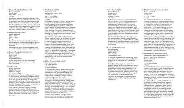 Jen Bervin: Shift Rotate Reflect: Selected Works (1997-2020)