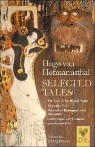 Title: Selected Tales, Author: Hugo von Hofmannsthal