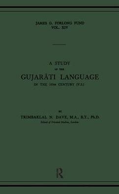 A Study of the Gujarati Language in the XVth Century