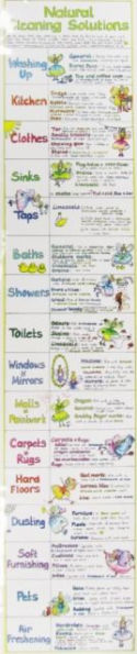 Natural Cleaning Solutions Chart