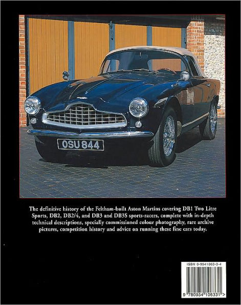 Aston Martin DB2, DB2/4 & DB3 In Detail: 1950-59