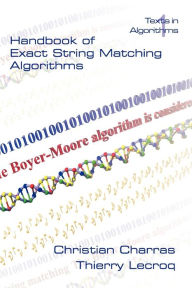 Title: Handbook of Exact String Matching Algorithms, Author: Christian Charras