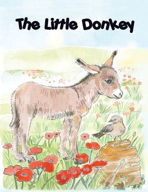 THE LITTLE DONKEY, children's colouring book