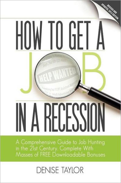 How To Get A Job In A Recession 2012