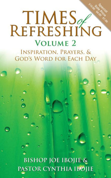 Times Of Refreshing, Volume 2: Inspiration, Prayers & God's Word for Each Day