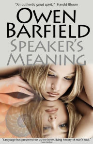 Title: Speaker's Meaning, Author: Owen Barfield