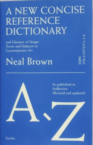 A New Concise Reference Dictionary of Art