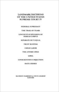 Title: Landmark Decisions of the United States Supreme Court IV, Author: Steve Gilbert