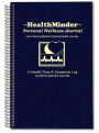 HealthMinder Personal Wellness Journal