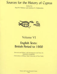 Title: English Texts: British Period to 1900, Author: David W. Martin