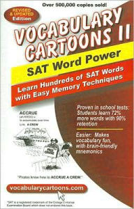 Title: Vocabulary Cartoons II, SAT Word Power: Learn Hundreds of Sat Words with Easy Memory Techniques, Author: Sam Burchers