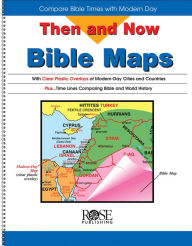 Title: Then and Now Bible Maps: Compare Bible Times with Modern Day, Author: RW Research