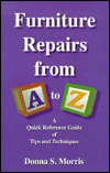 Title: Furniture Repairs from A-Z: A Quick Reference Guide of Tips and Techniques, Author: Donna S. Morris