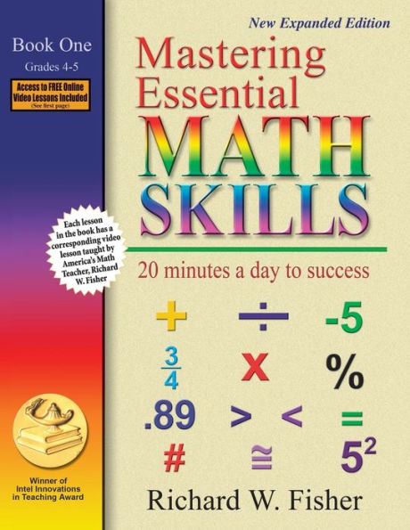 Mastering Essential Math Skills Book One, Grades 4-5: 20 Minutes a day to success