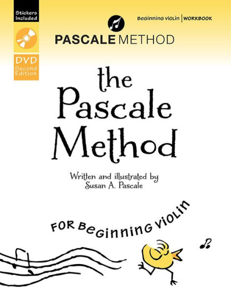 The Pascale Method for Beginning Violin: Workbook, Book, DVD & Stickers