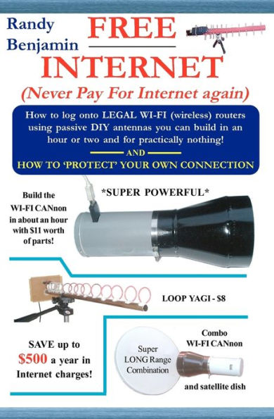 FREE Internet: Don't pay for internet - Save hundreds of dollars a year by building one of these simple WIFI antennas!