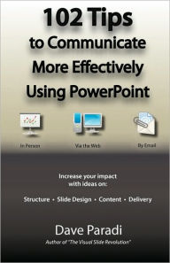 Title: 102 Tips to Communicate More Effectively Using PowerPoint, Author: Dave Paradi