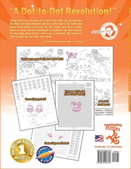 The Greatest Dot-To-Dot Super Challenge Book 6