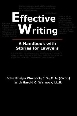 Effective Writing: A Handbook with Stories for Lawyers