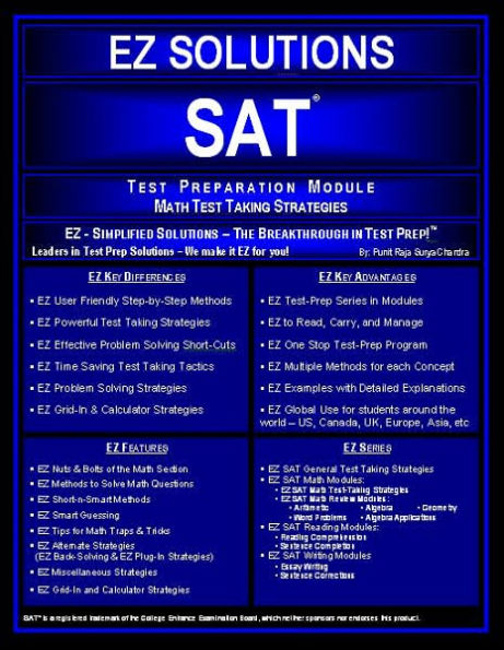 EZ SAT: Math Strategies