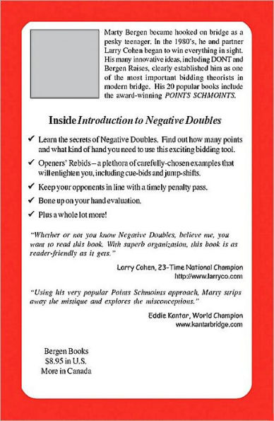 Introduction to Negative Doubles