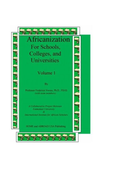 Africanization For Schools, Colleges, and Universities: Universities