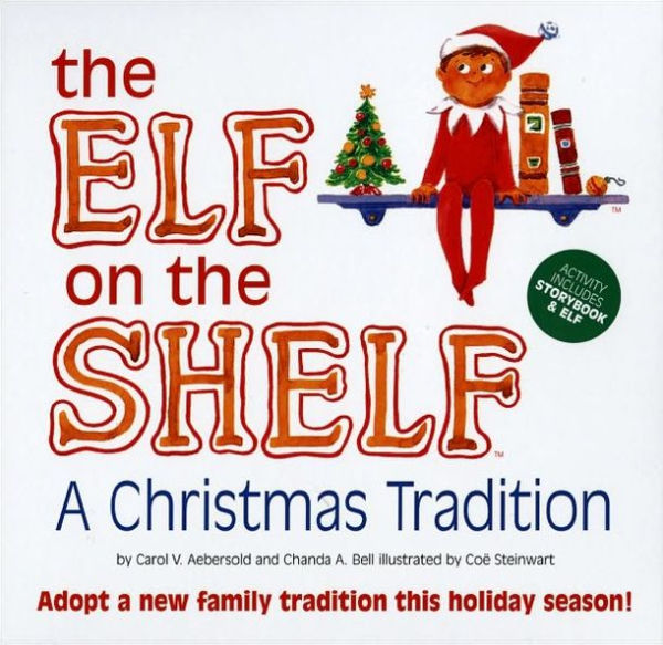 The Elf on the Shelf: A Christmas Tradition (includes blue-eyed boy scout elf)