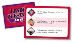 Alternative view 2 of Loaded Questions Board Game: Adult Version