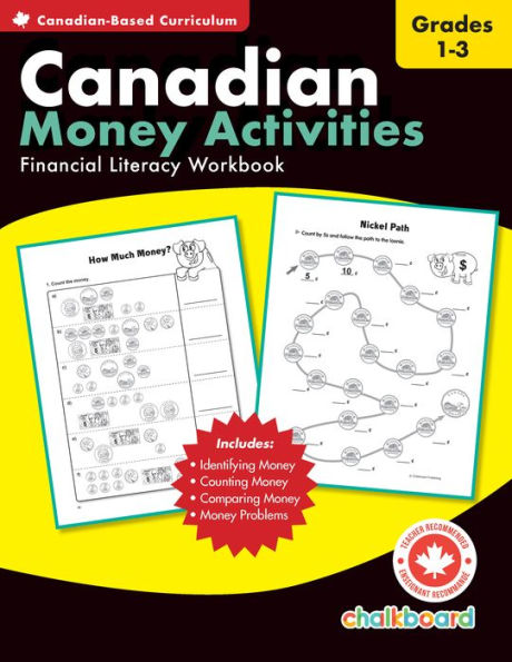 Canadian Money Activities Grades 1-3