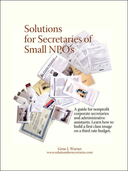 Solutions for Secretaries of Small Npo's