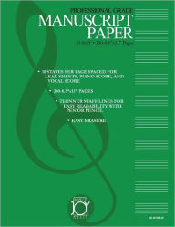 Title: House Of Joy Music Deluxe 10-Staff Manuscript Paper, Author: Ken Joy