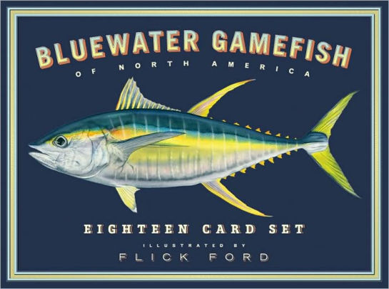 Bluewater Gamefish Of North America Eighteen Card Set - 