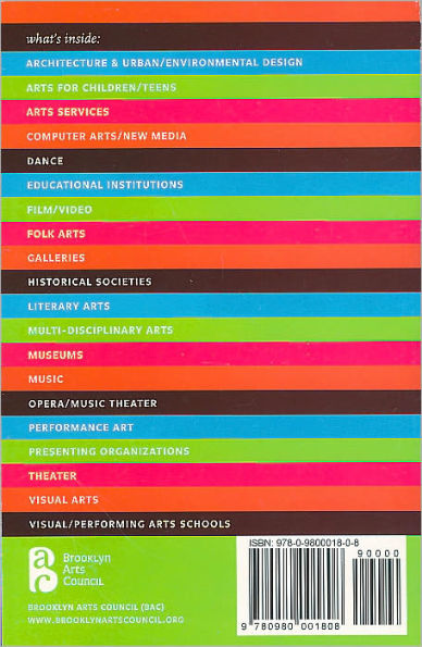 Directory of Brooklyn Arts Organizations