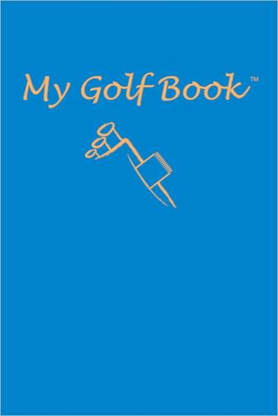 My Golf Book: Crystal Blue